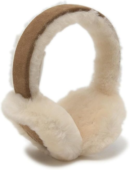 アグ(UGG) Sheepskin Embroidery Earmuff