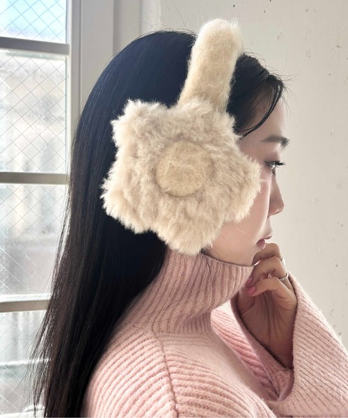 キャセリーニ(Casselini) フラワーイヤーマフ