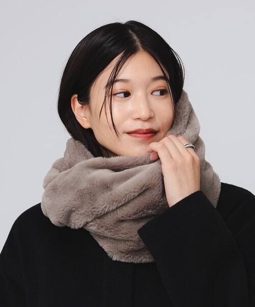 ビーミングバイビームス(B:MING by BEAMS) フェイクファー スヌード