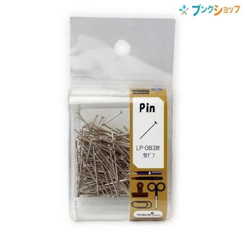 東京画鋲製作所 LP虫ピン シルバー 25g LP-083