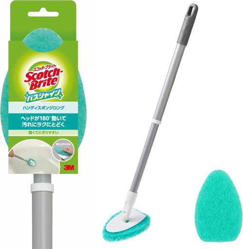 スリーエム(3M) スコッチ・ブライト バスシャイン ハンディスポンジロング B-549J