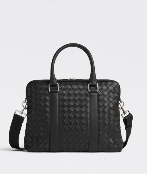ボッテガ・ヴェネタ(BOTTEGA VENETA) スリム イントレチャート ブリーフケース