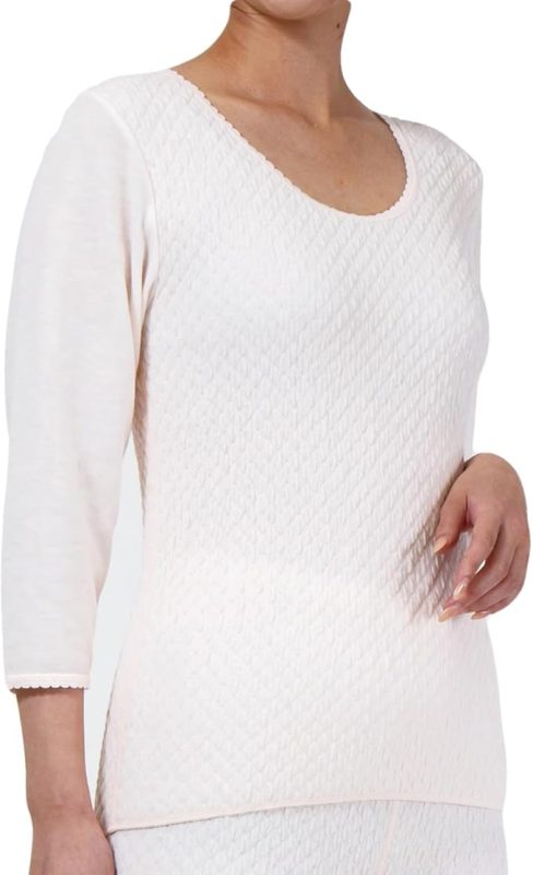 ひだまり本舗 極 婦人8分袖インナー