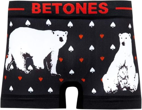ビトーンズ(BETONES) ANIMAL4 シロクマ BLACK 1957