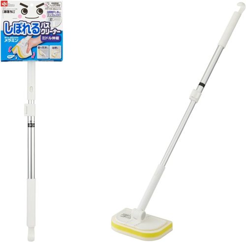 激落ちくんしぼれる！のびーるバスクリーナー ミドル伸縮