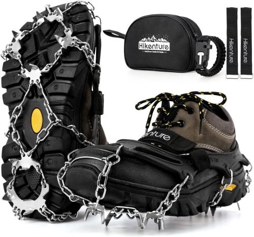 ハイケンチャー(HIKENTURE) アイゼン 19本爪 チェーンスパイク