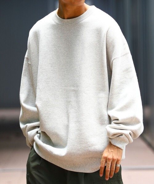 フリークスストア(FREAK'S STORE) 12oz ヘビーウェイト ビッグシルエット クルーネックスウェット