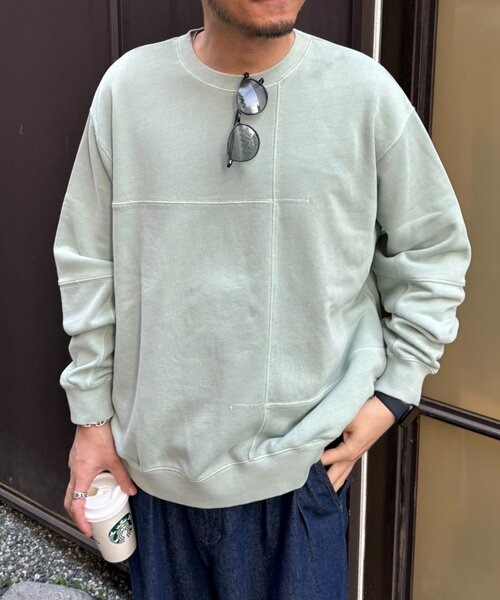 チャオパニックティピー(CIAOPANIC TYPY) ヴィンテージ切り替えスウェット