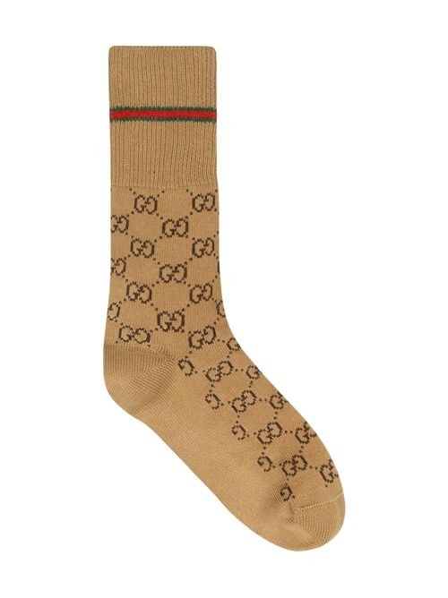 グッチ(GUCCI) ウェブ GGコットン ソックス
