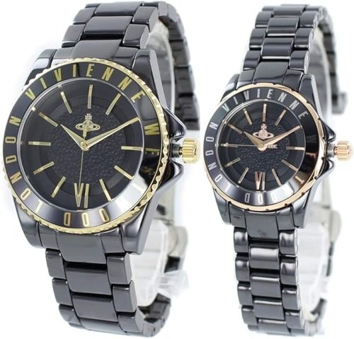 ヴィヴィアン・ウエストウッド(Vivienne Westwood) ペアウォッチ タイムマシン VV048GDBK VV088RSBK