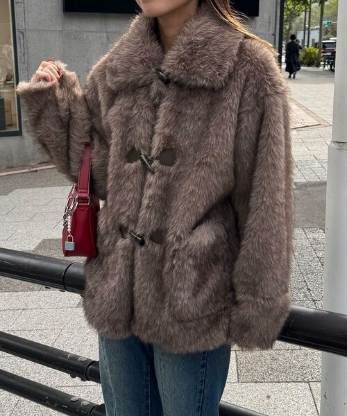 チャオパニック(Ciaopanic) ダッフルボタンファージャケット