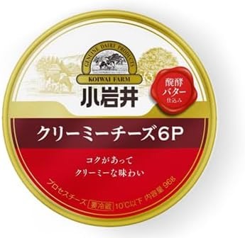 小岩井乳業 クリーミーチーズ6P