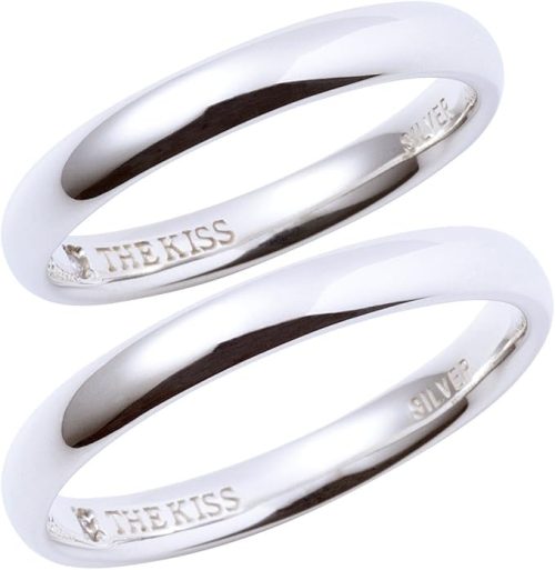 ザ・キッス(THE KISS) シルバー ペア リング SR1540DM-P