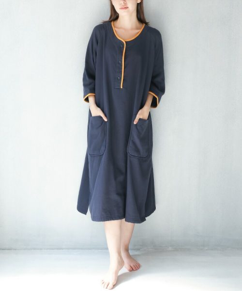 ON NISHIKI バスローブ 湯上がりワンピース