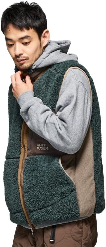 クリフメイヤー(KRIFF MAYER) シャギーボアベスト