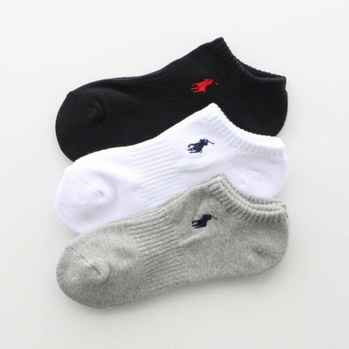 ポロラルフローレン(Polo Ralph Lauren) ワンポイント スニーカー丈ソックス アーチサポート 92009602