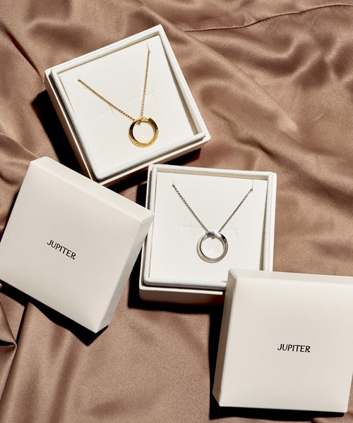 ジュピター(JUPITER) SV925リングペアネックレス セット