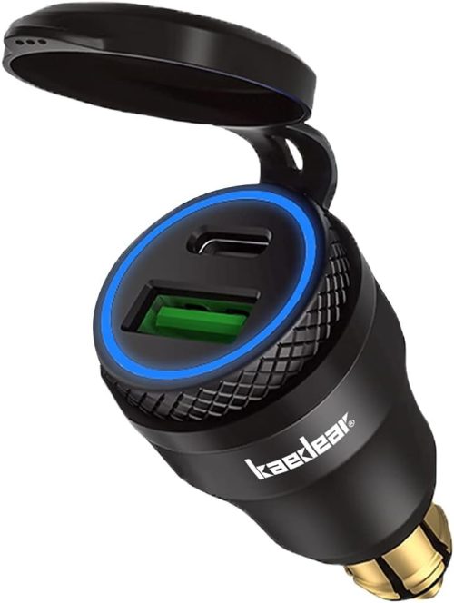 カエディア(Kaedear) DIN USBソケット KDR-B8-Black