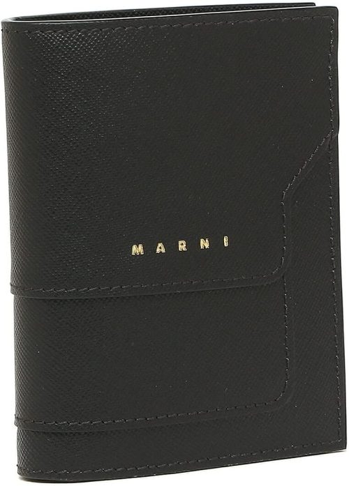 マルニ(MARNI) サフィアーノレザー製 二つ折りウォレット