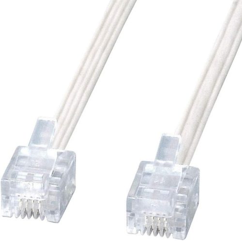 サンワサプライ(Sanwa Supply) エコロジー電話ケーブル TEL-E4-5N2