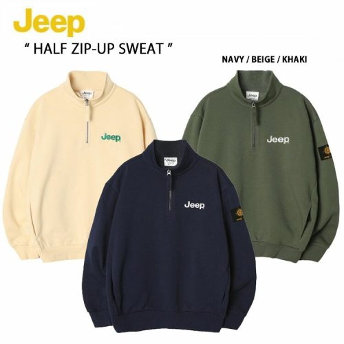 ジープ(Jeep) Half Zip-Up Sweat