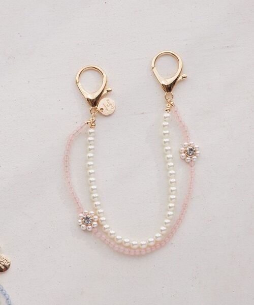 メゾン ド フルール(Maison de FLEUR) パールカラーチャーム