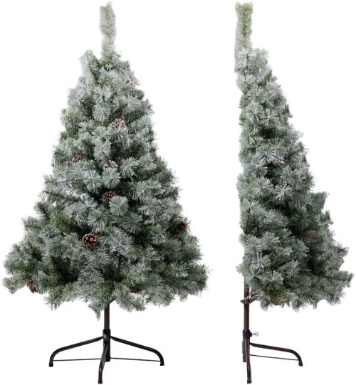 Preime まるで本物の北欧ツリー 自動開きハーフツリー