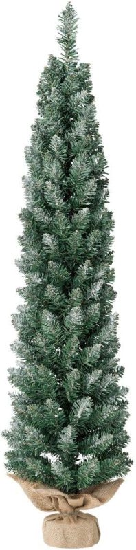 ストア・エキスプレス スノースリムラップヌードクリスマスツリー