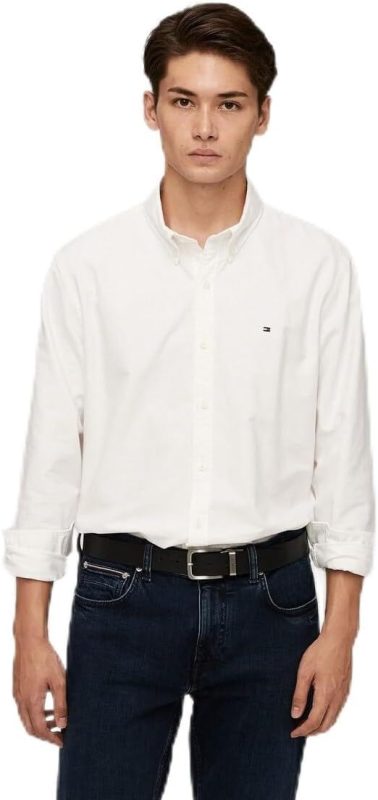 トミーヒルフィガー(TOMMY HILFIGER) ソリッドヘリテージオックスフォードシャツ