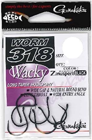 がまかつ(Gamakatsu) ワーム 318 ワッキー