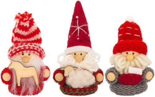 デバリエ トムテ クリスマスオーナメント 北欧の妖精 3個セット