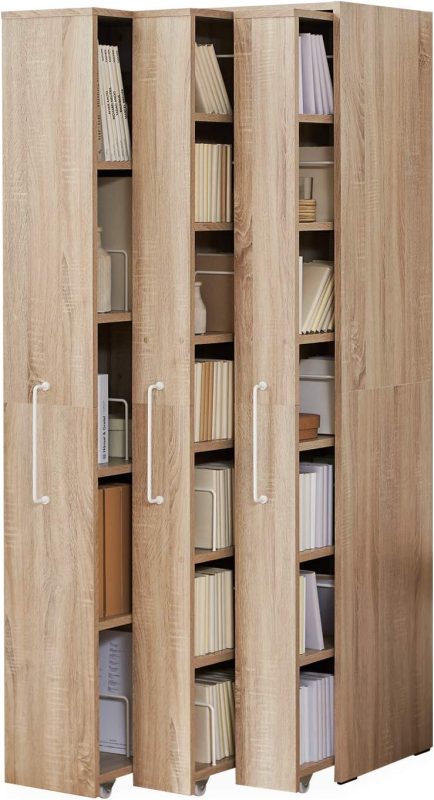 ロウヤ(LOWYA) すきま本棚 大容量隙間収納 S_S300302