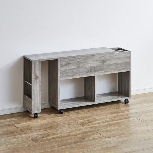 ネルコンシェルジュ(neruco) zesto ゼスト ヘッドボードワゴン キャスター付き 幅100cm 後付け 14012483