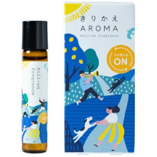 生活の木 きりかえアロマ シャキッとオン ロールオンフレグランス 6ml