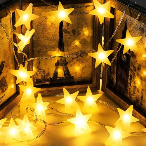 育のさち 星型 おしゃれ LED フェアリーライト