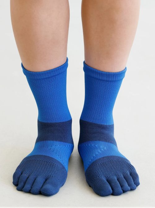 タビオ(Tabio) レーシングラン五本指クルーソックス 072140055