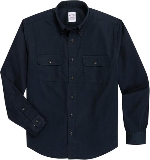 ブルックスブラザーズ(Brooks Brothers) コットンツイル ダブルポケット ワークシャツ