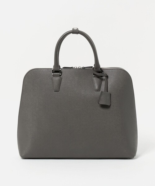 ユナイテッドアローズ(UNITED ARROWS) レザー ラウンド ブリーフケース