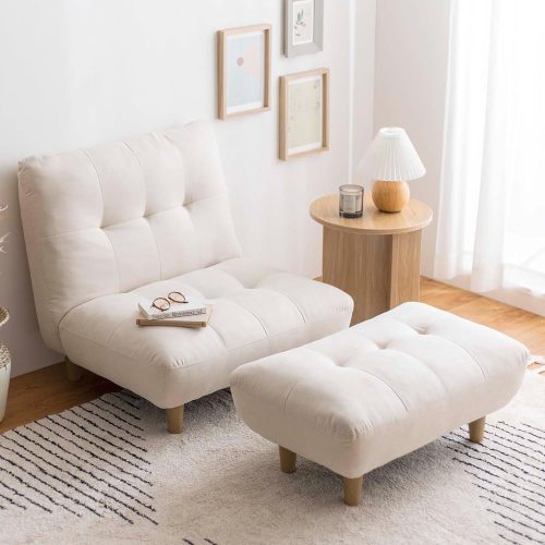 家具350 Moln 1人掛けソファ+オットマン