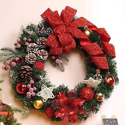 SCLYX クリスマスリース 40cm