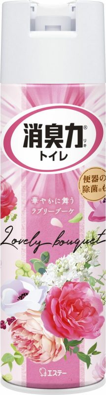 エステー 消臭力 トイレ用 スプレー ラブリーブーケ