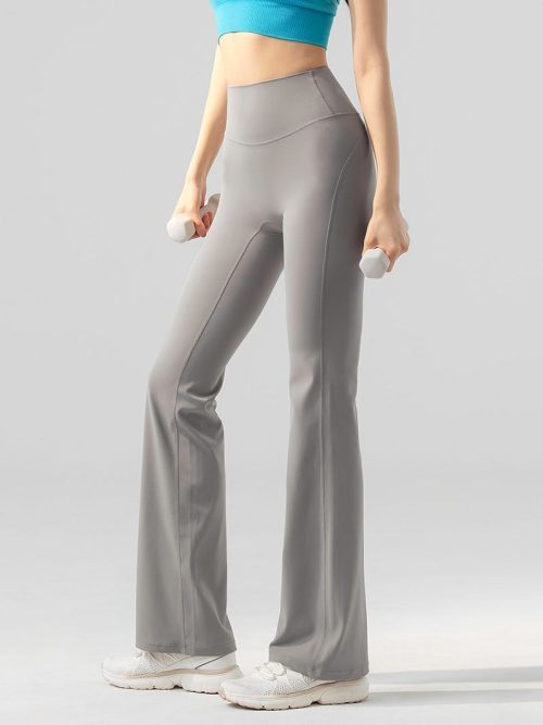 XEXYMIX BLACK LABEL シグネチャー パワーライズ フレアパンツ ロング丈