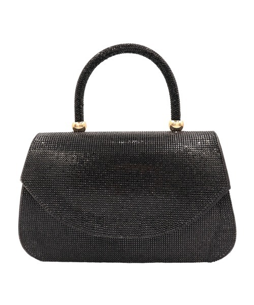 レティカ(Retica) 2Wayチェーンショルダー付きラインストーンハンドミニバッグ