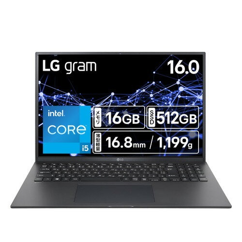 LGエレクトロニクス(LG Electronics) LG gram 16Z90RU-GA55J