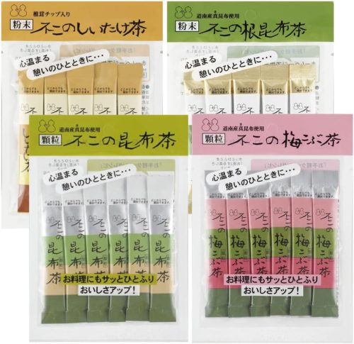 不二食品 不二の昆布茶飲み比べセット A