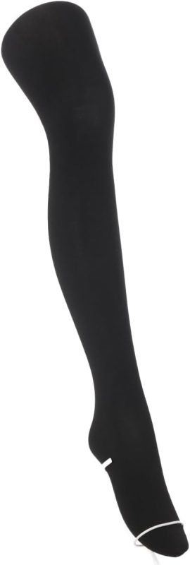 アツギ(Atsugi) 着圧 80デニール 裏ベージュタイツ まるで黒ストッキング