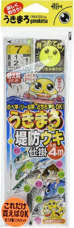 がまかつ(Gamakatsu) うきまろ堤防ウキ仕掛 UM-120