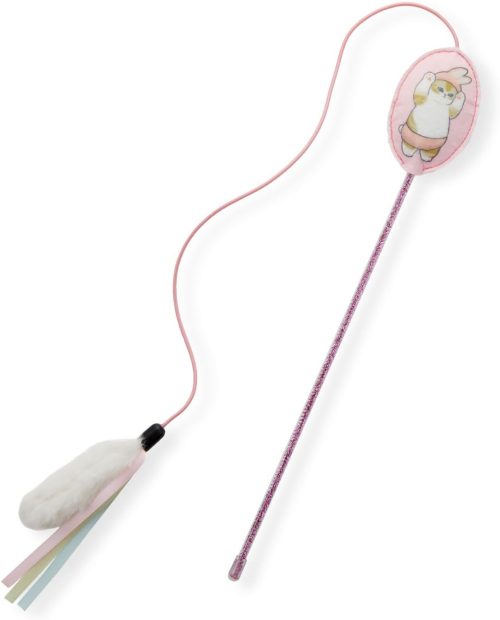 猫壱 にゃんじゃらし ファーとリボン mofusand