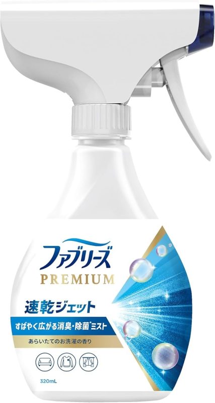 プロクター・アンド・ギャンブル(P&G) ファブリーズ 消臭スプレー 布用 PREMIUM 速乾ジェット 消臭・除菌スプレー