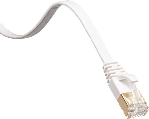 サンワサプライ(Sanwa Supply) CAT7ウルトラフラットLANケーブル KB-FLU7-15W